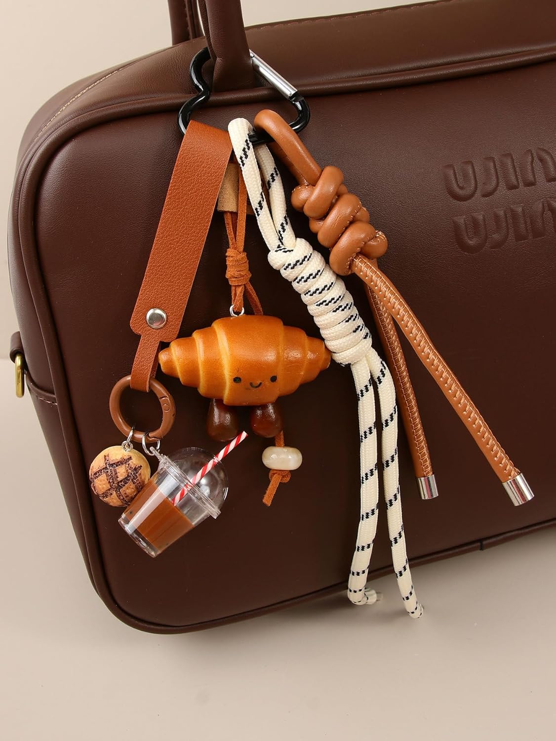 Cute Bag Charms Designer, Gift for Girls, Backpack Purse Accessories - Image 4