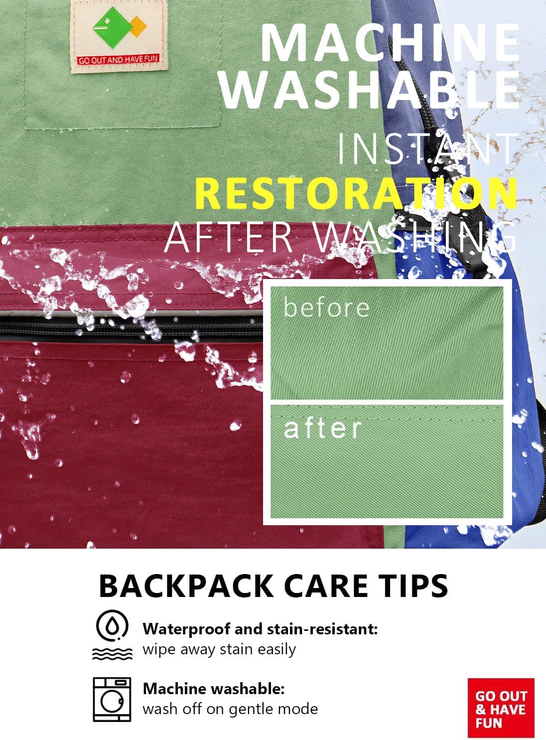 Kids Backpack for Boys Girls: Girls Backpack 6-10 - Kindergarten Elementary School Bookbag for Boy Girl - Image 4