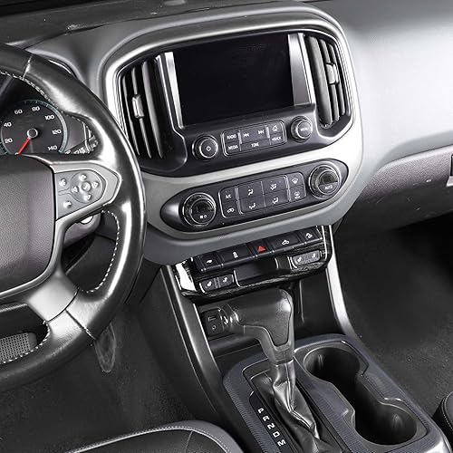 Miniatura 7 de Voodonala Cubierta del panel de control de la lámpara de advertencia de la consola central interior de Chevrolet Colorado compatible con Chevrolet