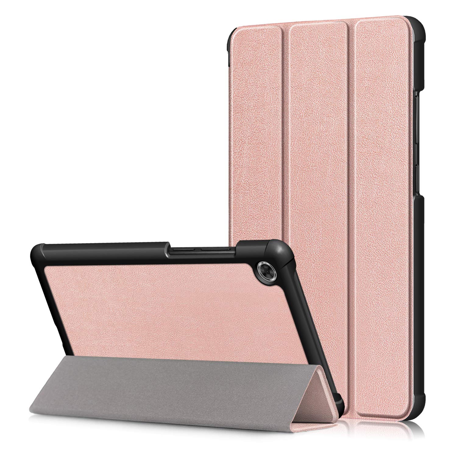 Custodia Lenovo Tab M7 7.0 TB-7305 Flip In Pelle Sottile – Cover Magnetica Tri-Fold Con Supporto, Fantasia Farfalla