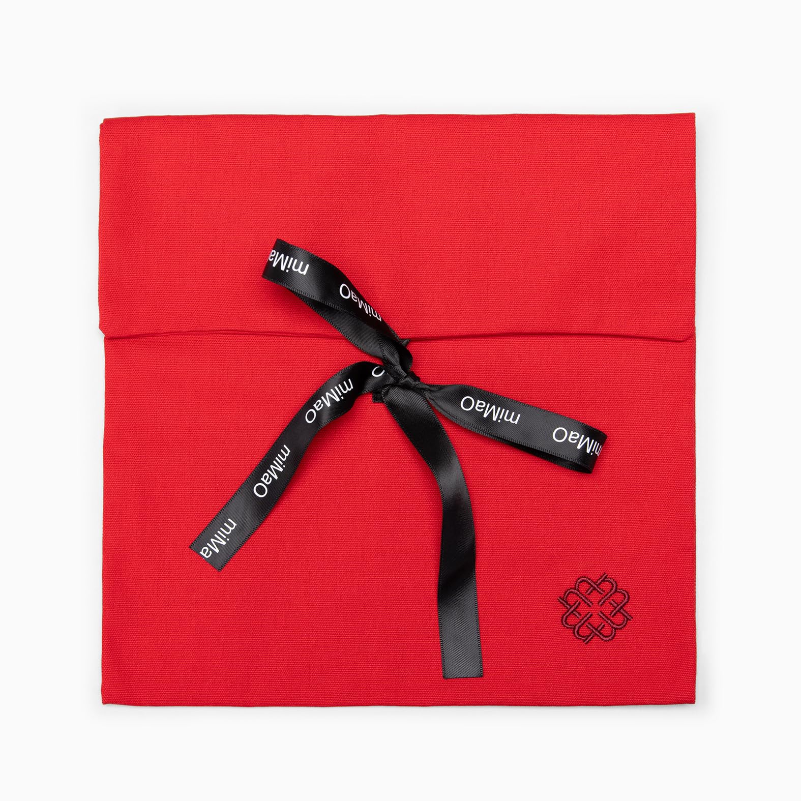 miMaO. Pañuelo de seda Natural estampado olivas
