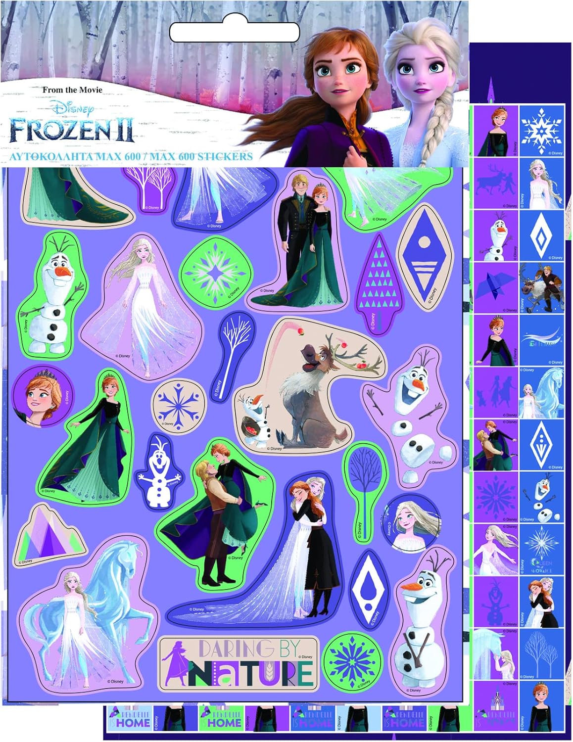 Disney FROZEN STICKER BOOK with 8 Sheets and over 600 Stickers Amazon