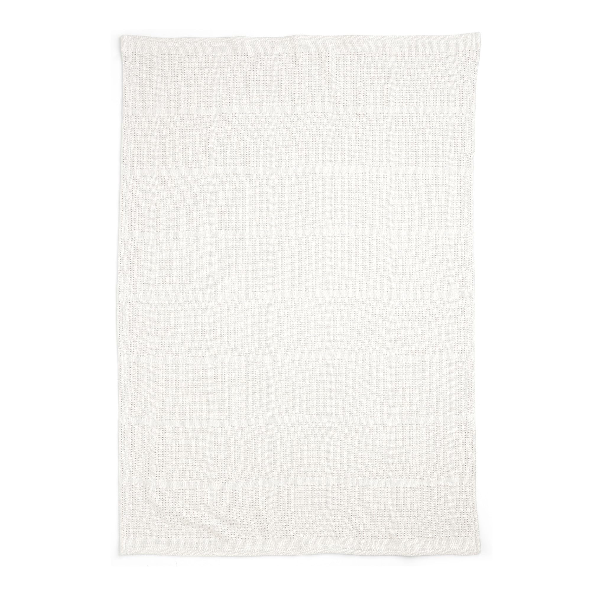 Mamas & Papas Cellular Small Blanket, White, 70 x 100 cm
