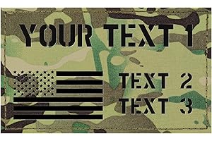 Custom IR Reflective American Flag IR Patch: Display Your Patriotism with Personalized Style!