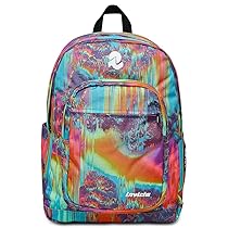 Invicta Zaino JELEK FANTASY, Doppio Scomparto, Tasca porta laptop, Tasca porta borraccia, Per ragazzi e ragazze, Scuola e tempo libero