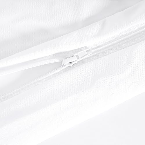 Miniatura 6 de Karin Maki - Juego de 2 protectores de almohada estándar con cremallera, 100% poliéster, impermeables, suaves y transpirables, (20 x 26 pulgadas)