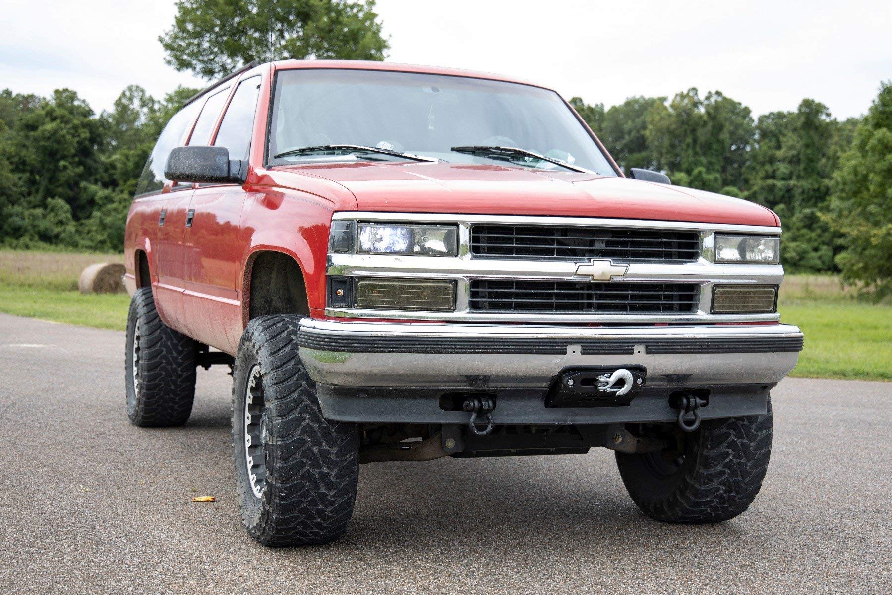 Rough Country Abschlepphaken Bügelhalterungen für 88-98 Chevy/GMC C1500/K1500 - RS163