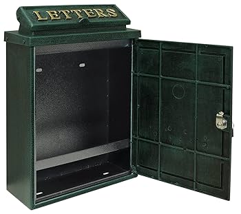 MOJYU 鋳物壁掛けポスト グリーン WM-069 ポスト 郵便ポスト Amazon.co.jp: MOJYU 鋳物壁掛けポスト Clover グリーン WM-069