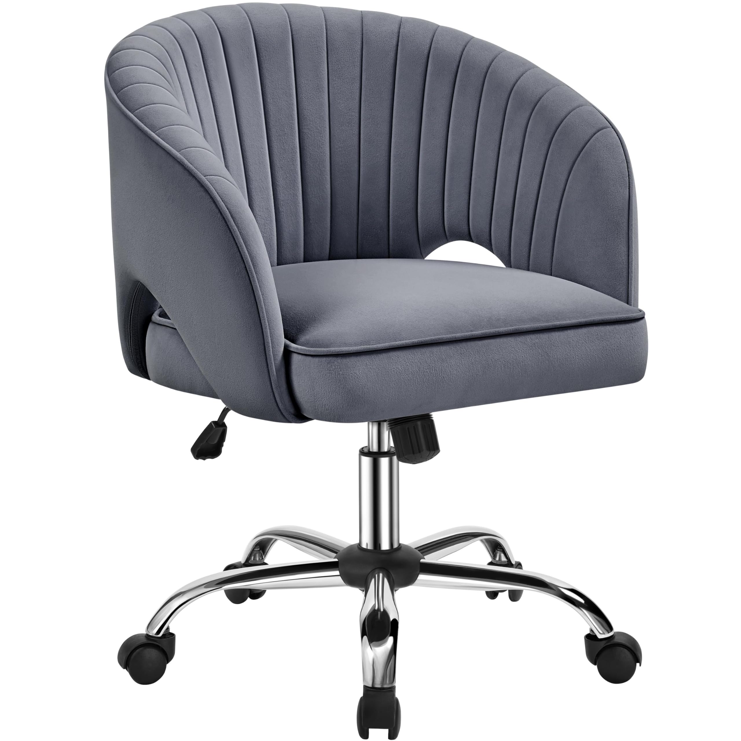 Amazon.com: Yaheetech Home Office Chair Velvet Desk Chair