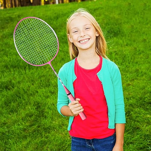 Miniatura 2 de Badminton Set, 1 Pair Professional Lightweight Playing Racquet, Outdoor Recreation Accessories, with Carrying Bag and 3 Badminton Shuttlecocks