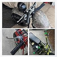 Vista 5 de HIAORS Palanca de freno y embrague de 7/8 pulgadas para bicicleta mini, pieza para Coleman CT200U BT200X Trail 200 CT100U CC100X Baja Massimo