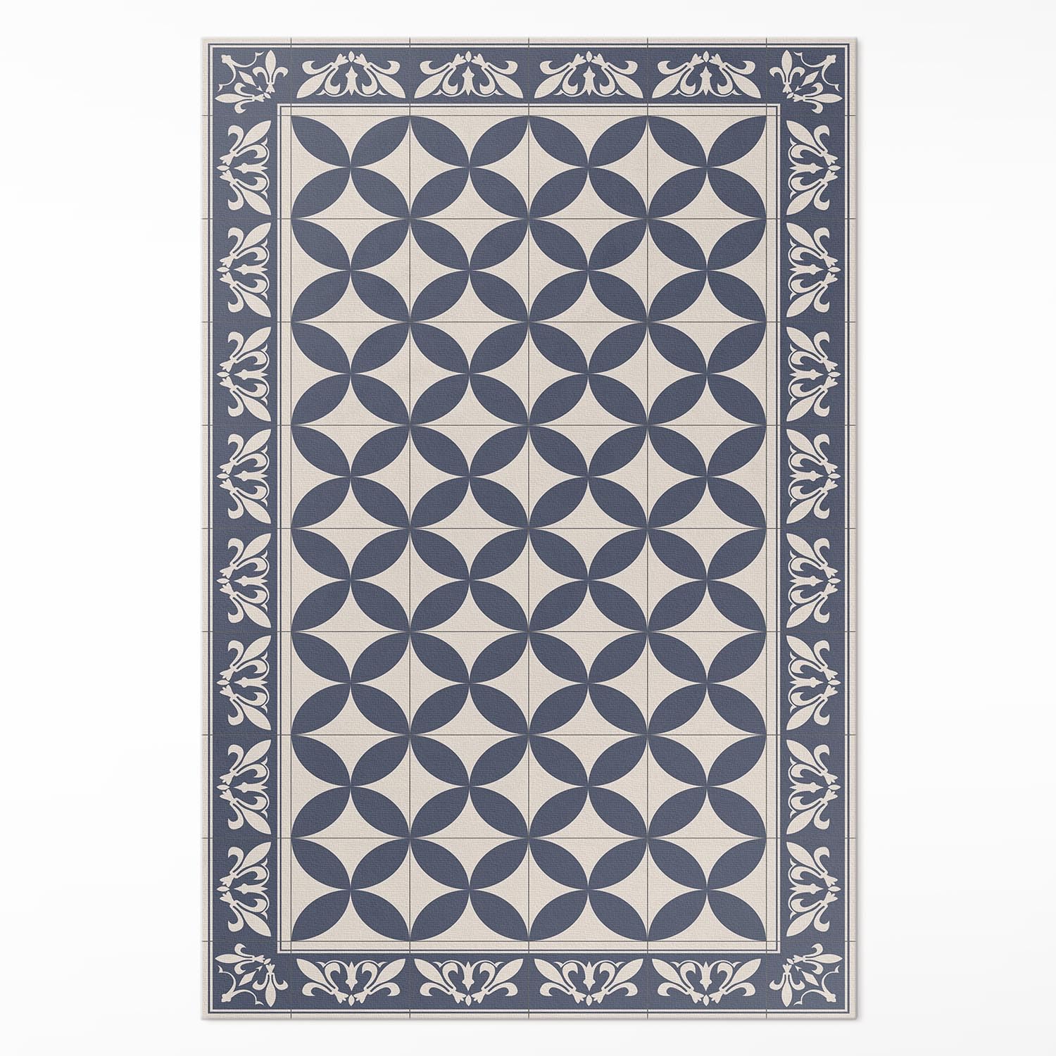 Tapis en vinyle 100x150 cm Floorart motifs azulejos rectangulaire
