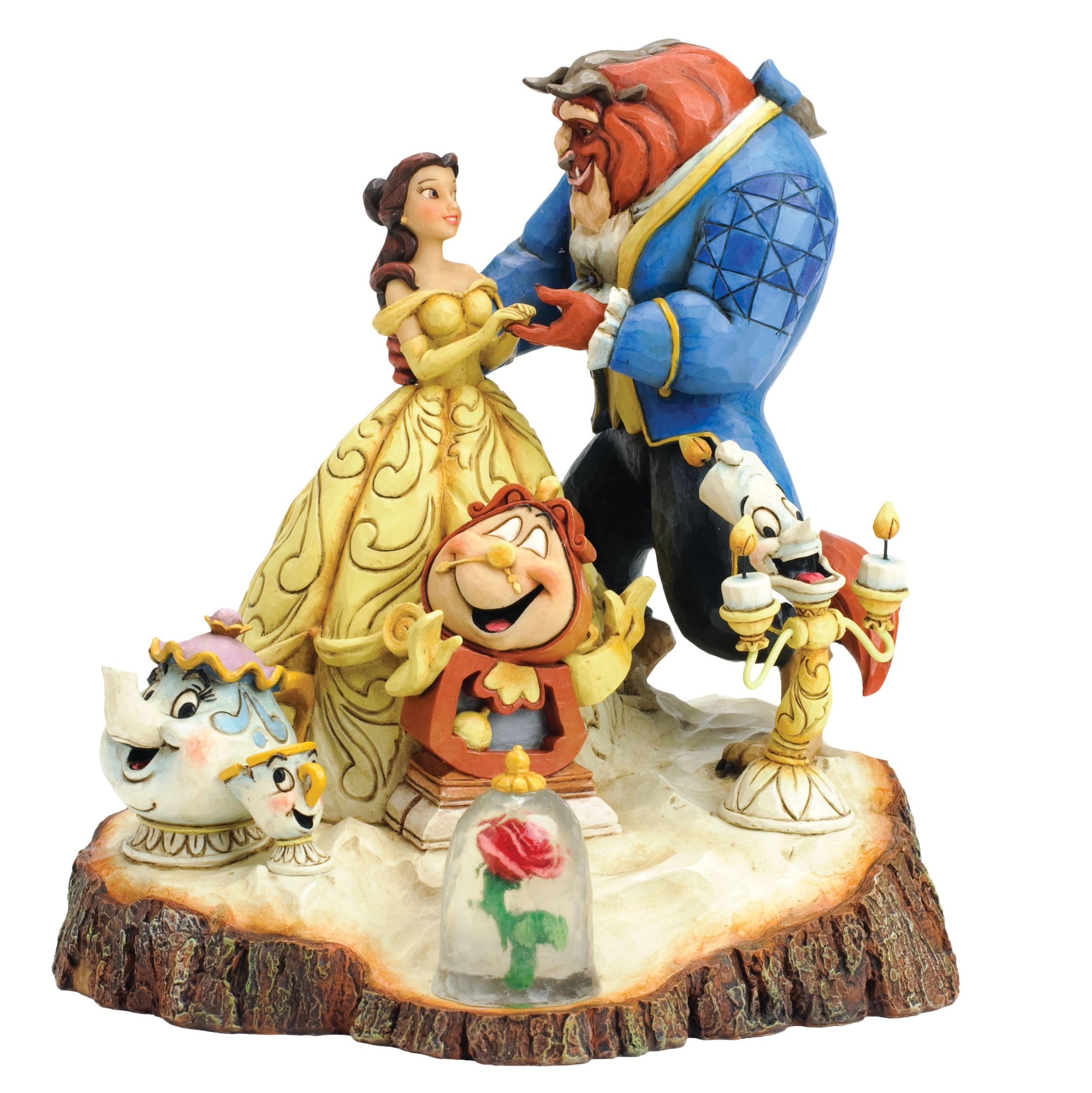 ★*★様 エネスコ　ジム・ショア 「美女と野獣」ビースト&アダム王子フィギュアデ Amazon | enesco ディズニートラディション ジムショア 美女と野獣
