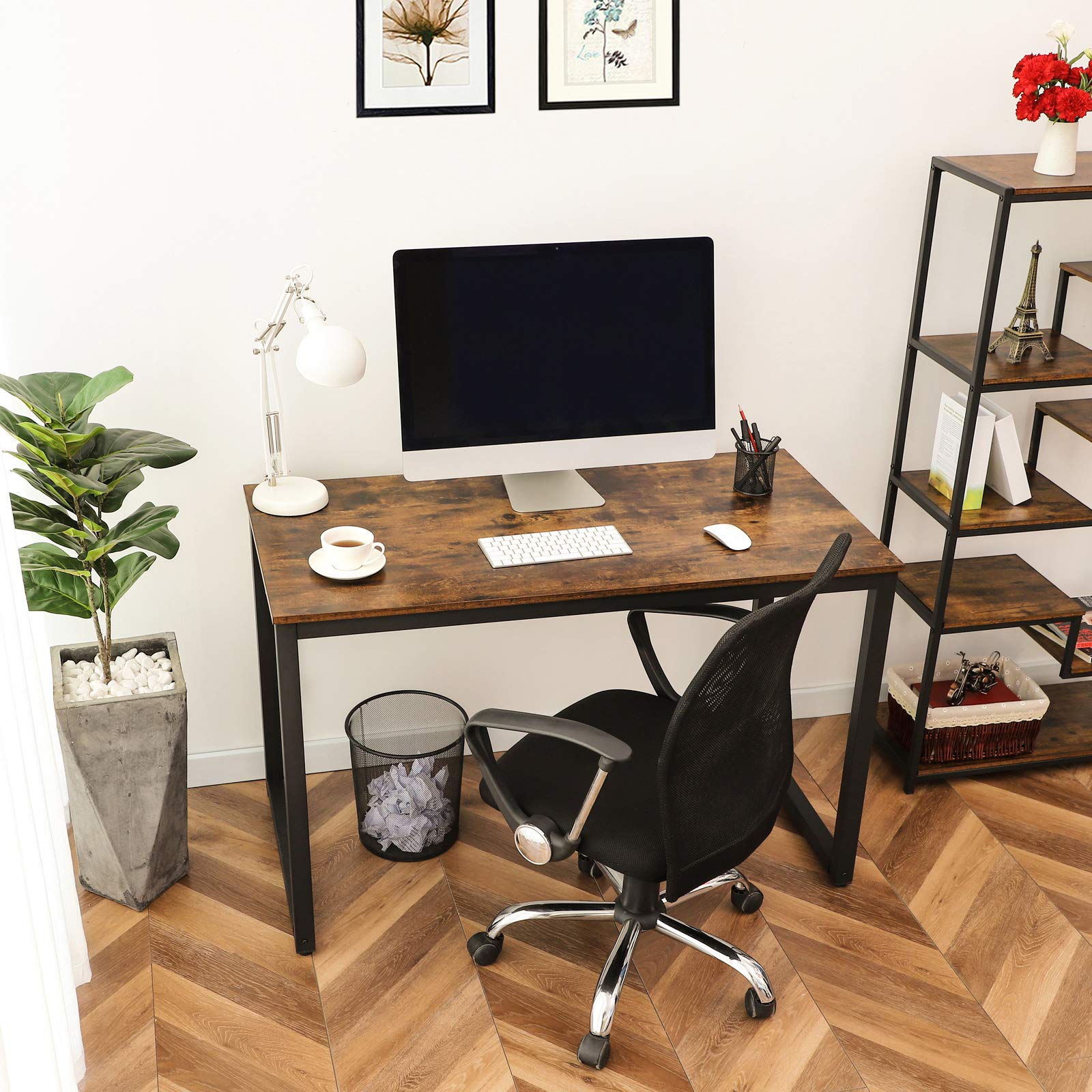 HOOBRO Computer Desk, Office Desk, Writing Desk, Study Table for Home