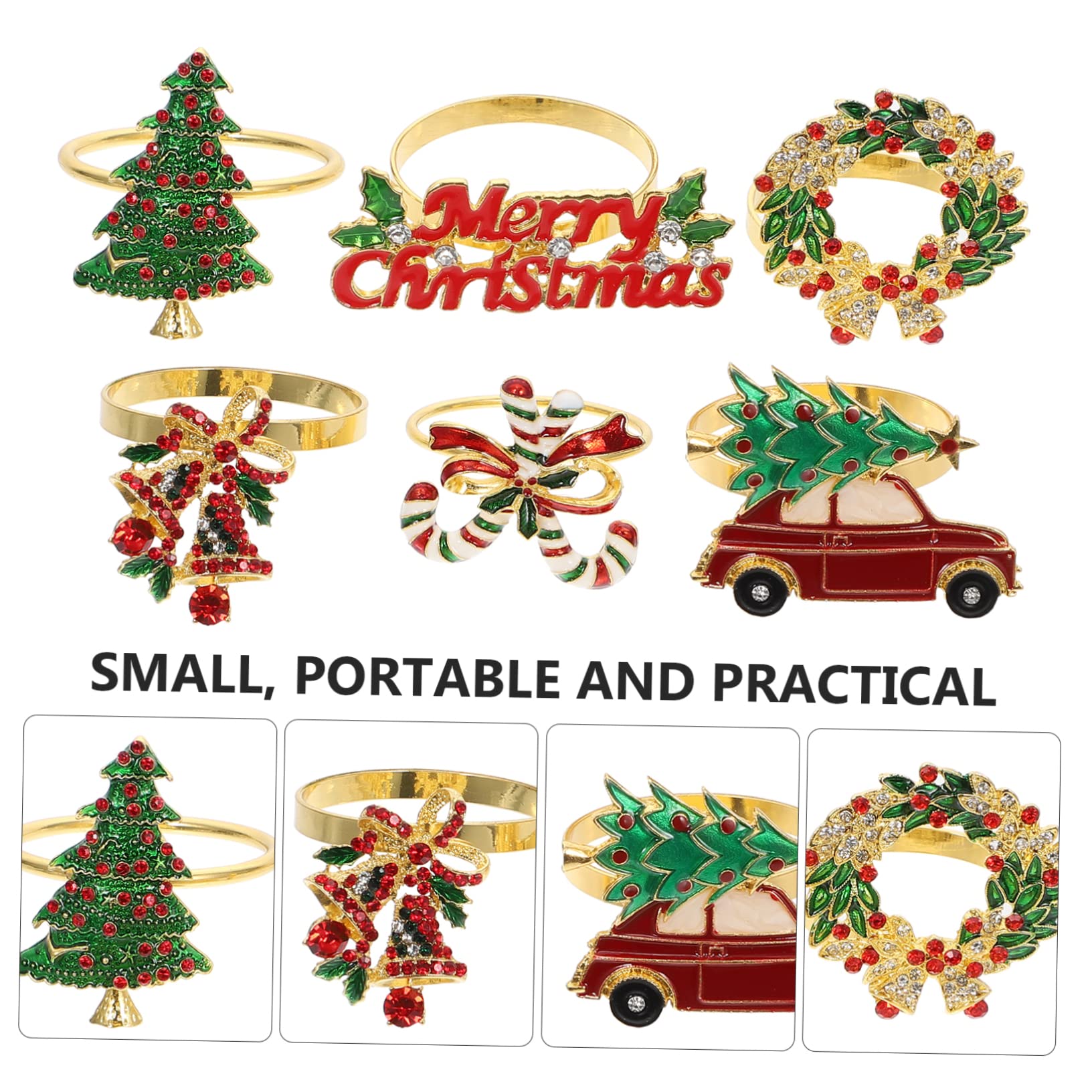 Ciieeo 18stücke Teiliges Weihnachtsbaum Serviettenringe Aus Elegante Tischdeko Für Weihnachten Hochzeiten Feiern Und Familienessen Silberfarben