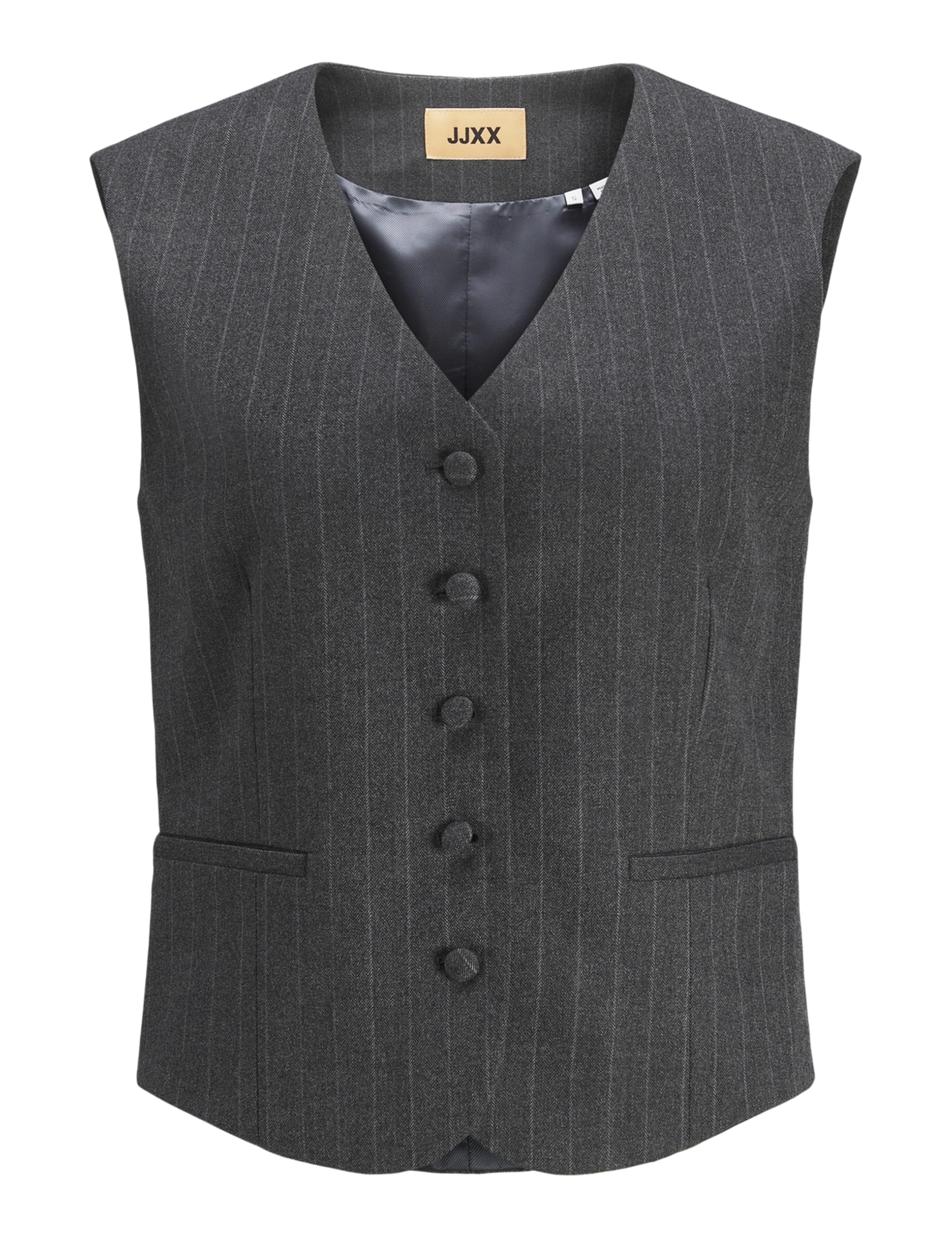 JJXX Jack & Jones JXMARY Female Suit Vest, Dark grey blend, M