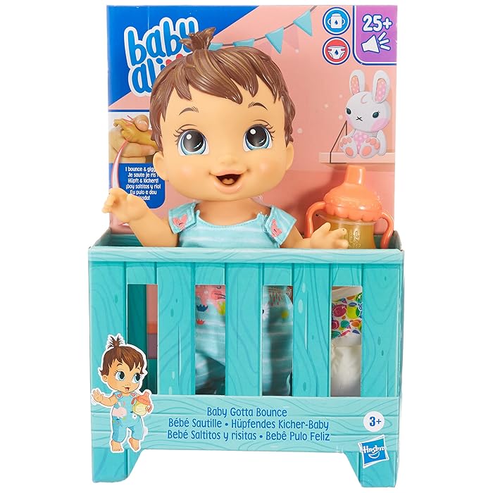 Max 41 OFF BABY GOTTA BOUNCE African American Baby Alive Doll stands