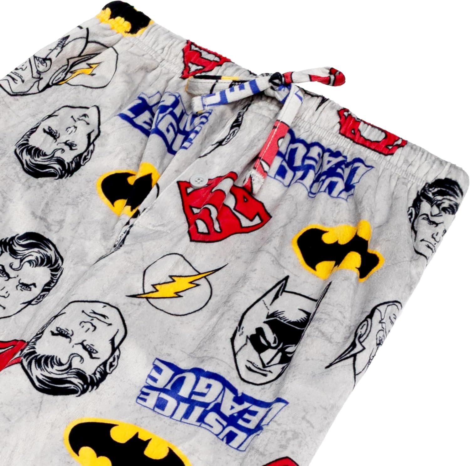 JUSTICE LEAGUE mens Pajama Pants, Lounge Bottoms With Drawstring, Ultra-soft & Comfortable - Image 7