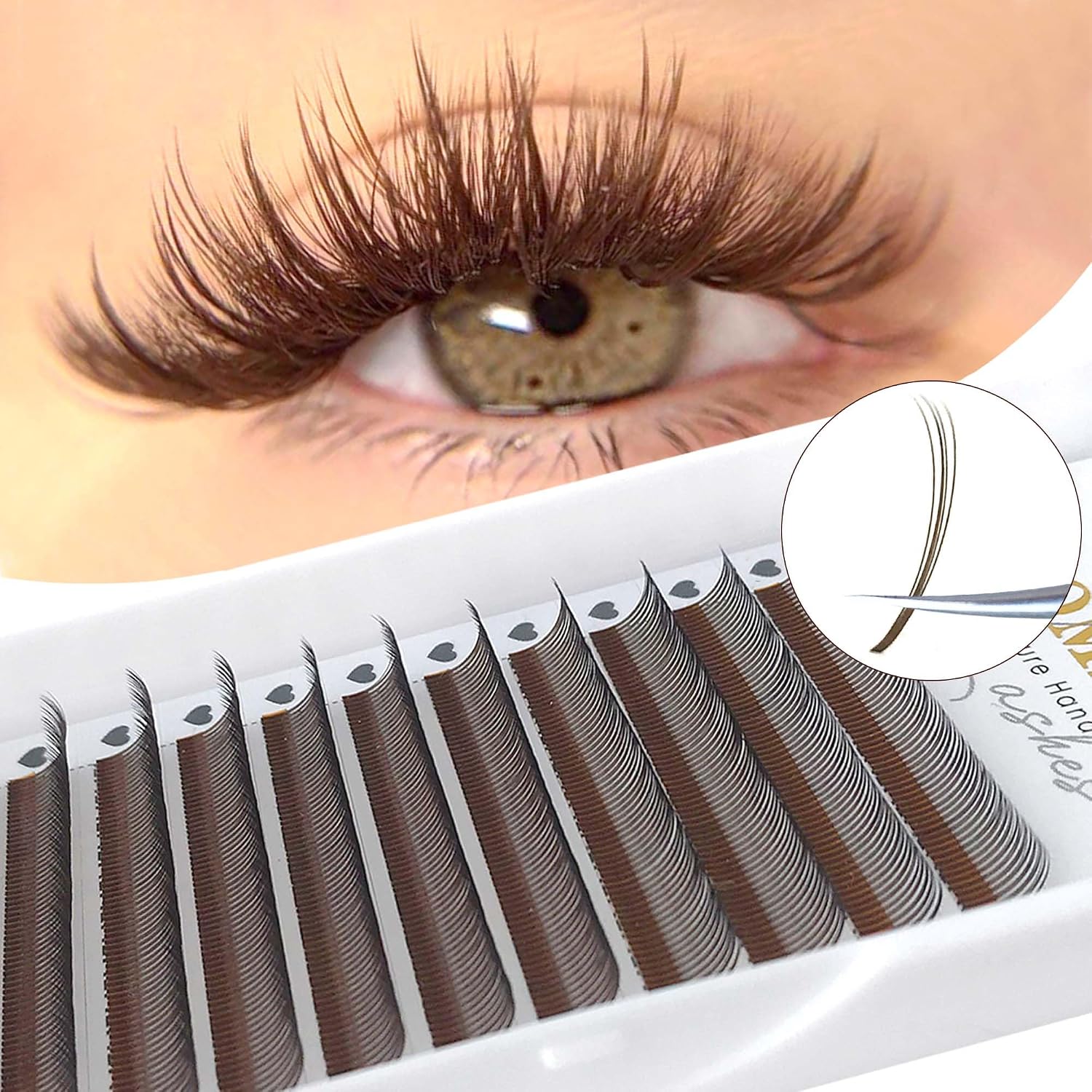 CoMango 5D Flora Spikes Lash Extensions for Volume