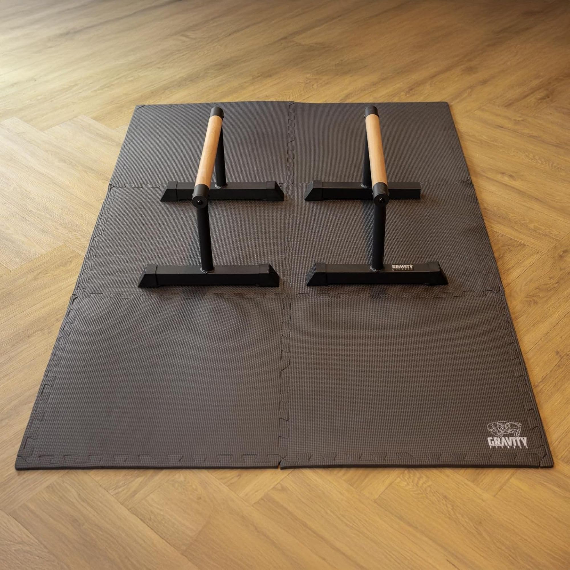 Gravity Fitness Blokujące maty podłogowe na siłownię pianka EVA do ćwiczeń