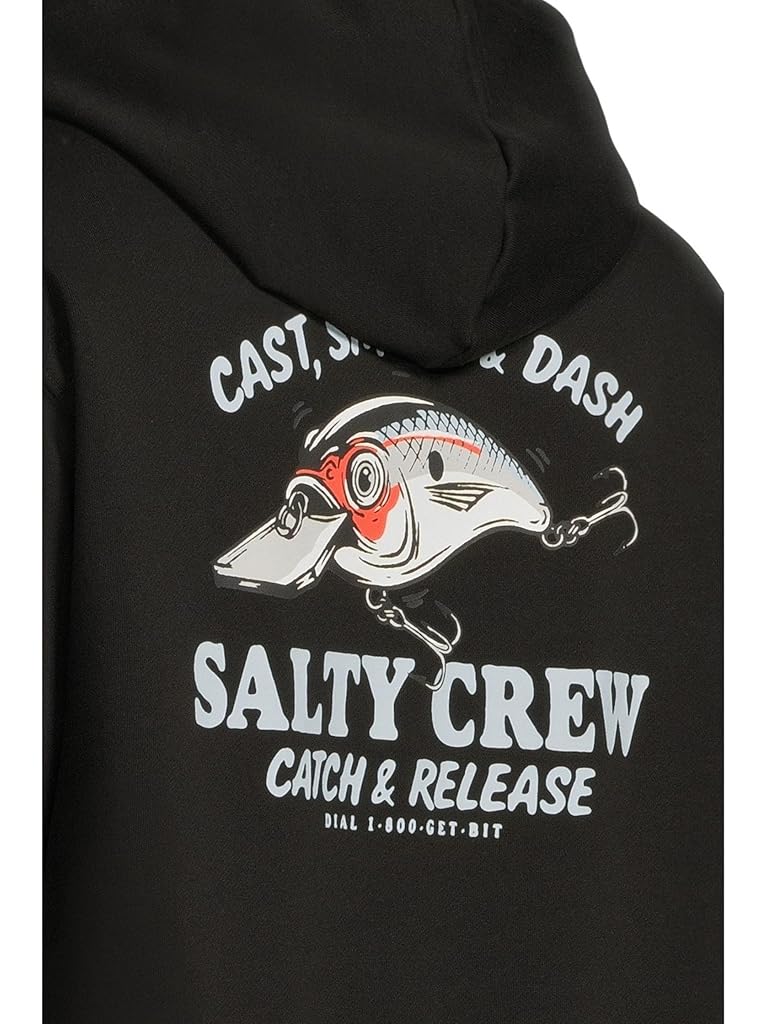 Black Salty Crew Cast Life Fleece