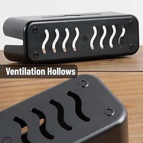 Miniatura 4 de Bates - Caja de gestión de cables, pequeña, caja organizadora de cables, caja organizadora de cables, organizador de caja de cables, caja de gestión