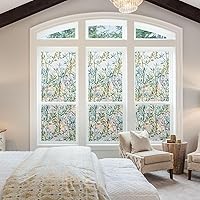 Vista 3 de NINETREX Película de Privacidad para Ventanas Película para Ventanas de Vidrio Emplomado Película Adherente Decorativa 3D, Película Adherente