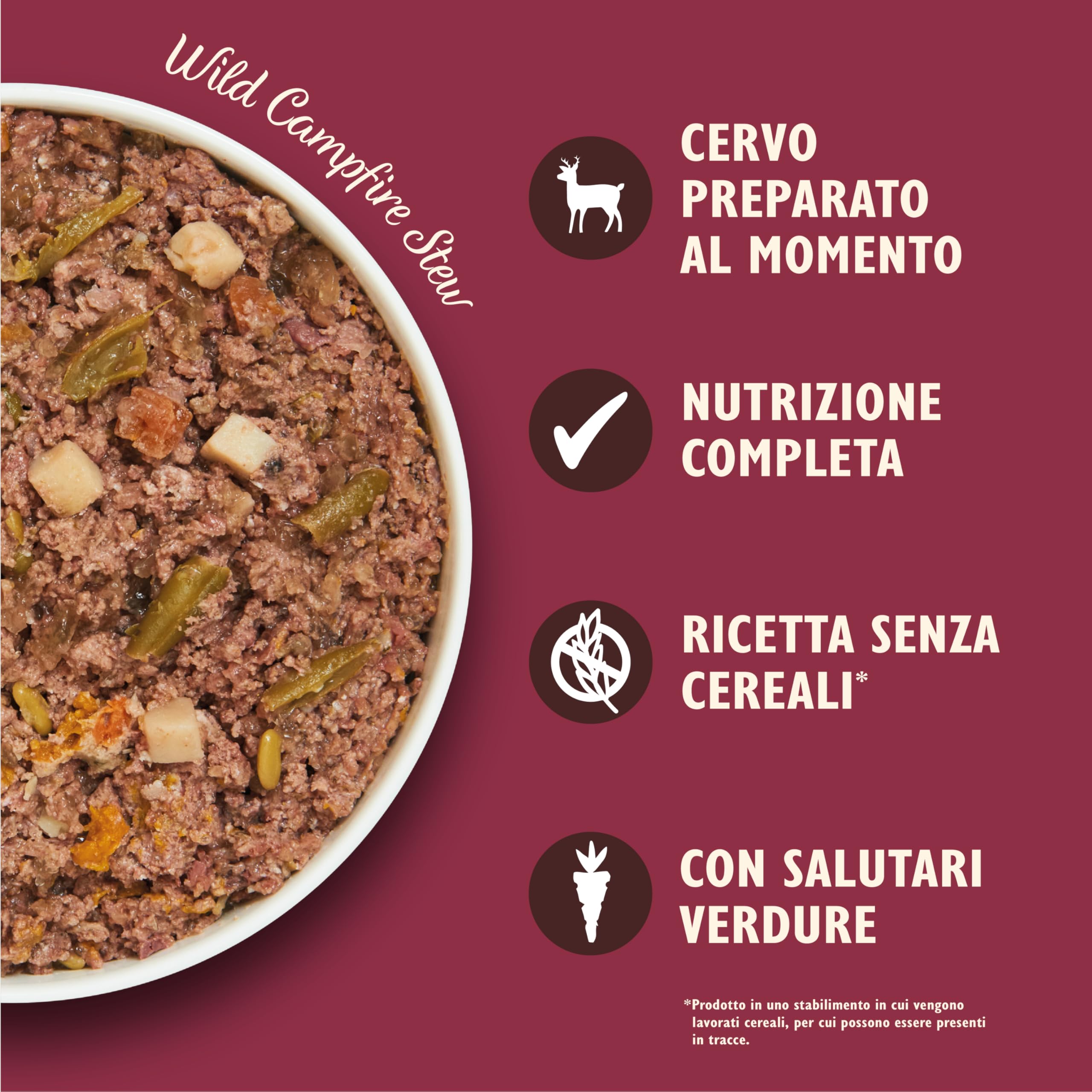 Lily's Kitchen Prodotto con ingredienti naturali Cibo umido per cani Spezzatino di cervo con fagiano e salmone 6 x 400 g