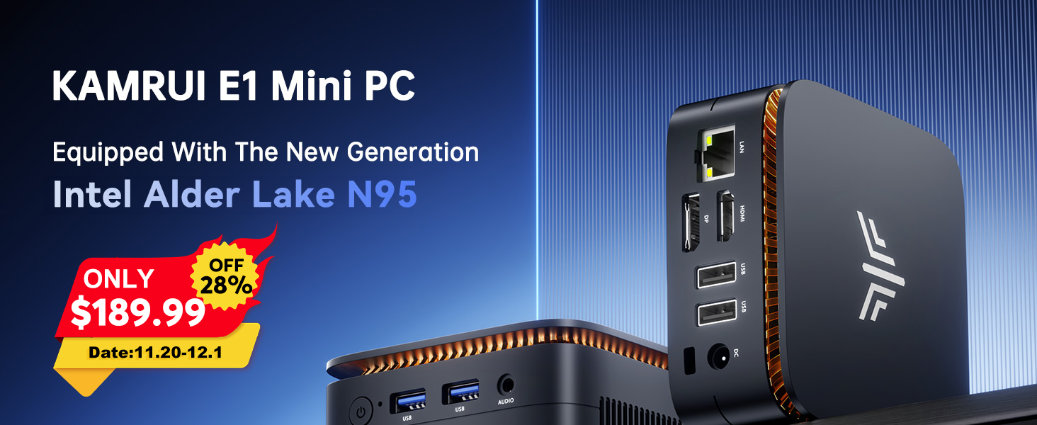 ミニPC Essenx Series MINIPC Amazon.com: KAMRUI Mini PC, Essenx E1 Desktop Computer N95(up to