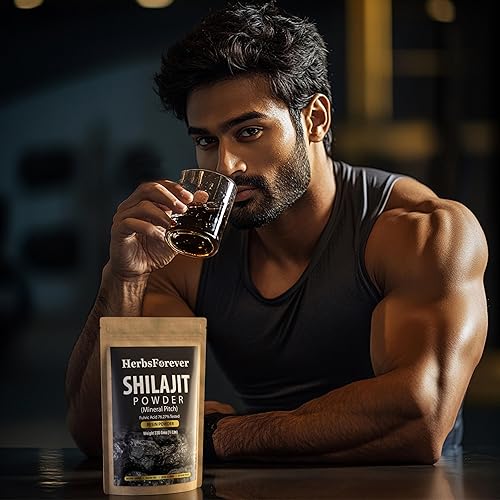 Miniatura 5 de Herbsforever Extracto concentrado de bienestar general antioxidante de la echada mineral del polvo de Shilajit 61 8.11 oz 230 GMS
