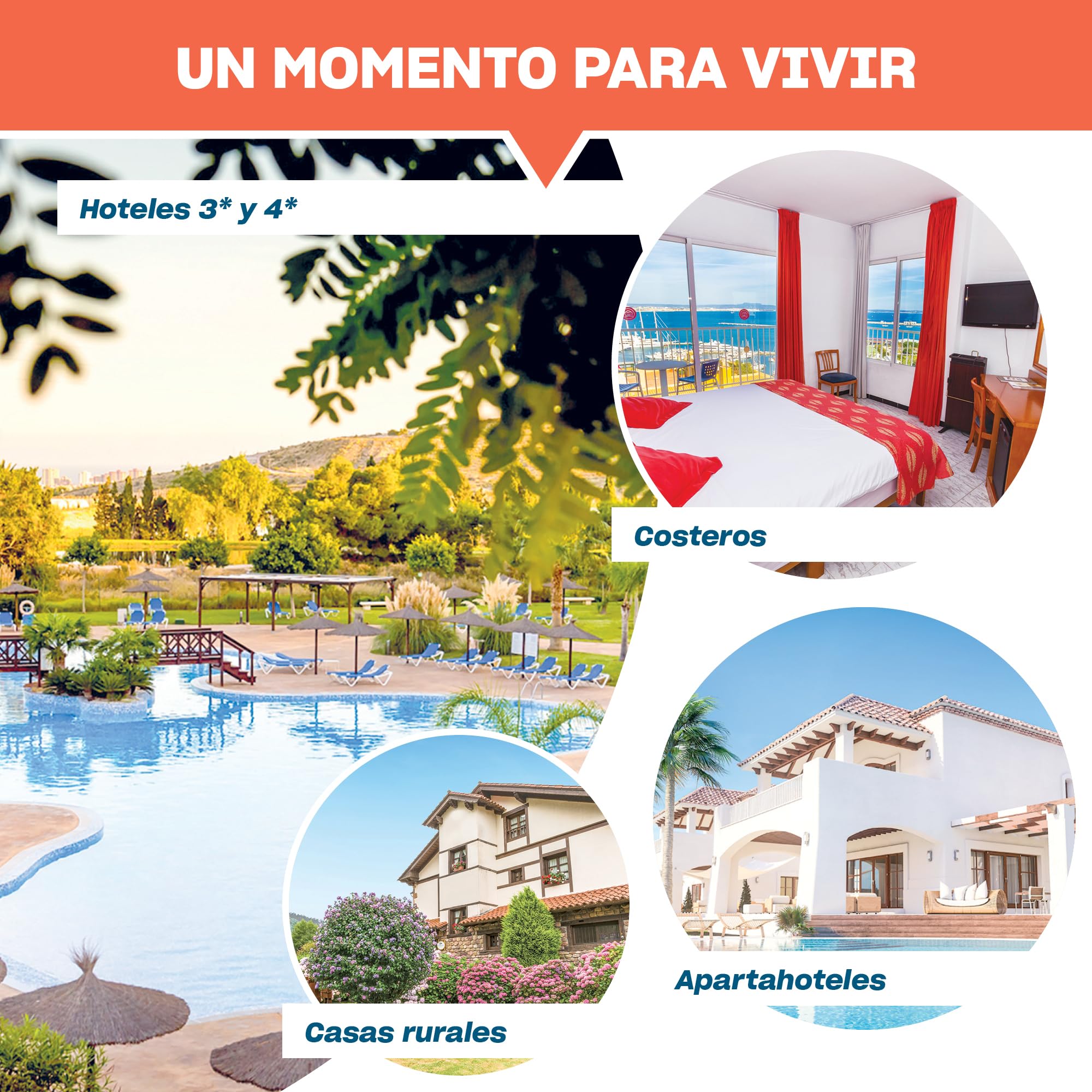 Smartbox - Caja Regalo Escapada en Familia - Idea de Regalo Familia - 1 Noche con Desayuno para 2 Adultos y hasta 2 niños