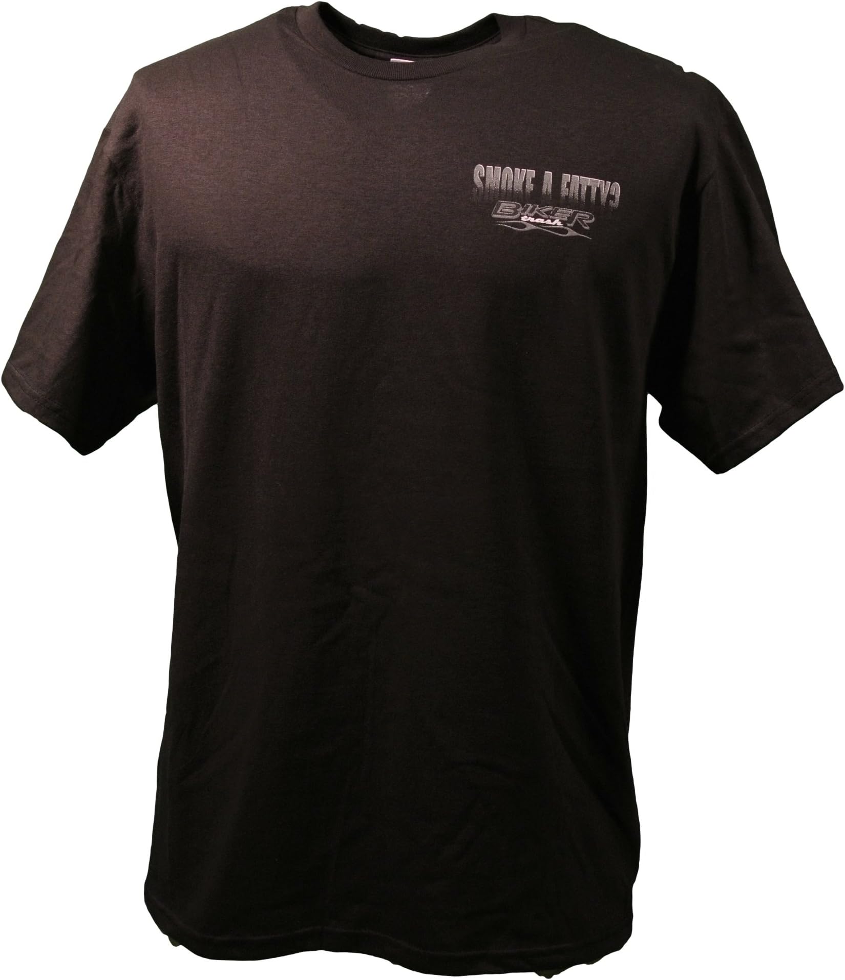 Biker Trash Men's Smoke A Fatty Twist It Up Burn It Down Motorcycle Rider Tee