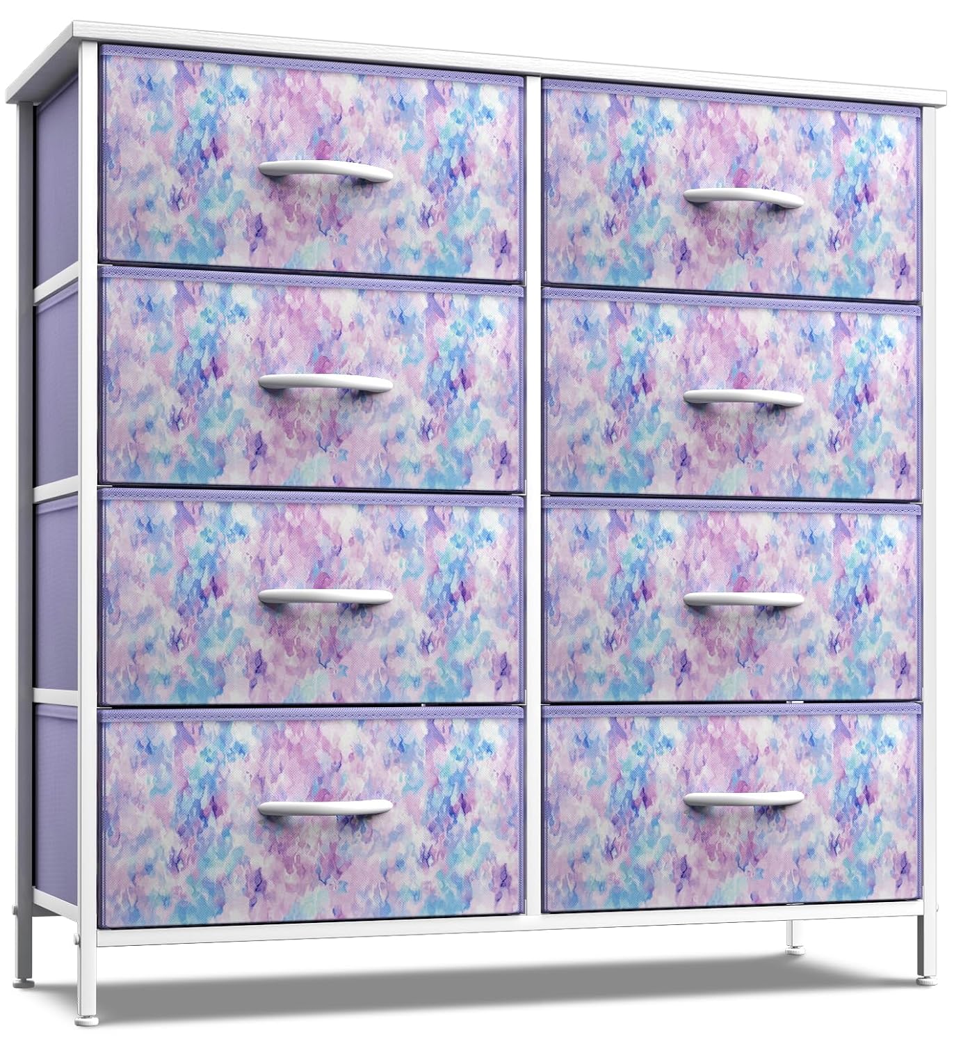 Sorbus Dresser with 8 Drawers - Furniture Storage Chest Tower Unit for Bedroom Hallway Closet Office Organization Steel