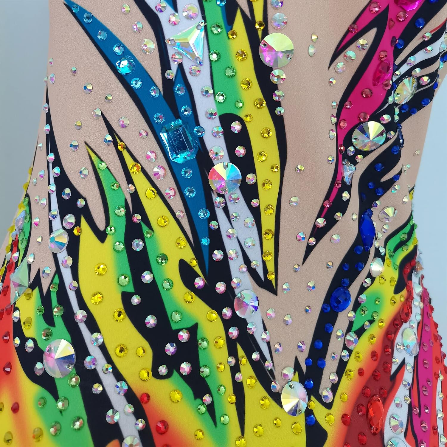 Competition clothing Competition clothing Yellow gymnastics clothing Artistic gymnastics clothing Girl
