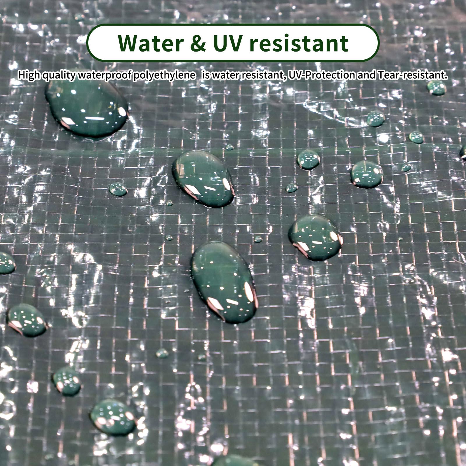 Copertura Per Mobili Da Giardino Rotondi - Impermeabile E UV Resistente 163x71cm - Foto 6