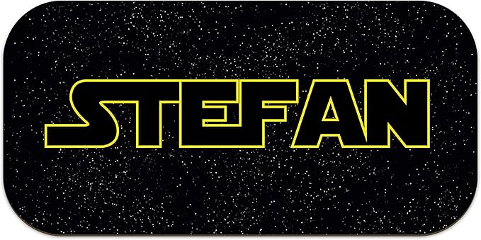 Sterne Namensschild aus Holz – personalisierbares Geschenk für Männer-Jungen – Kinderzimmer Deko – personalisierbar zum Hinstellen/Aufhängen – Sterne Türschild – persönliches Geschenk