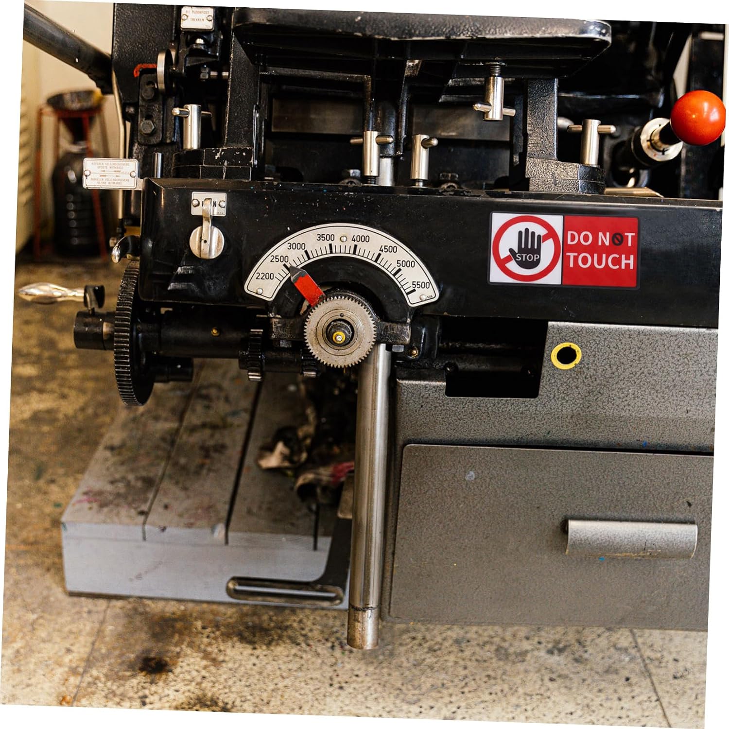 Do Not Touch Warning Stickers 4 Sheet Vinyl Adhesive Decals