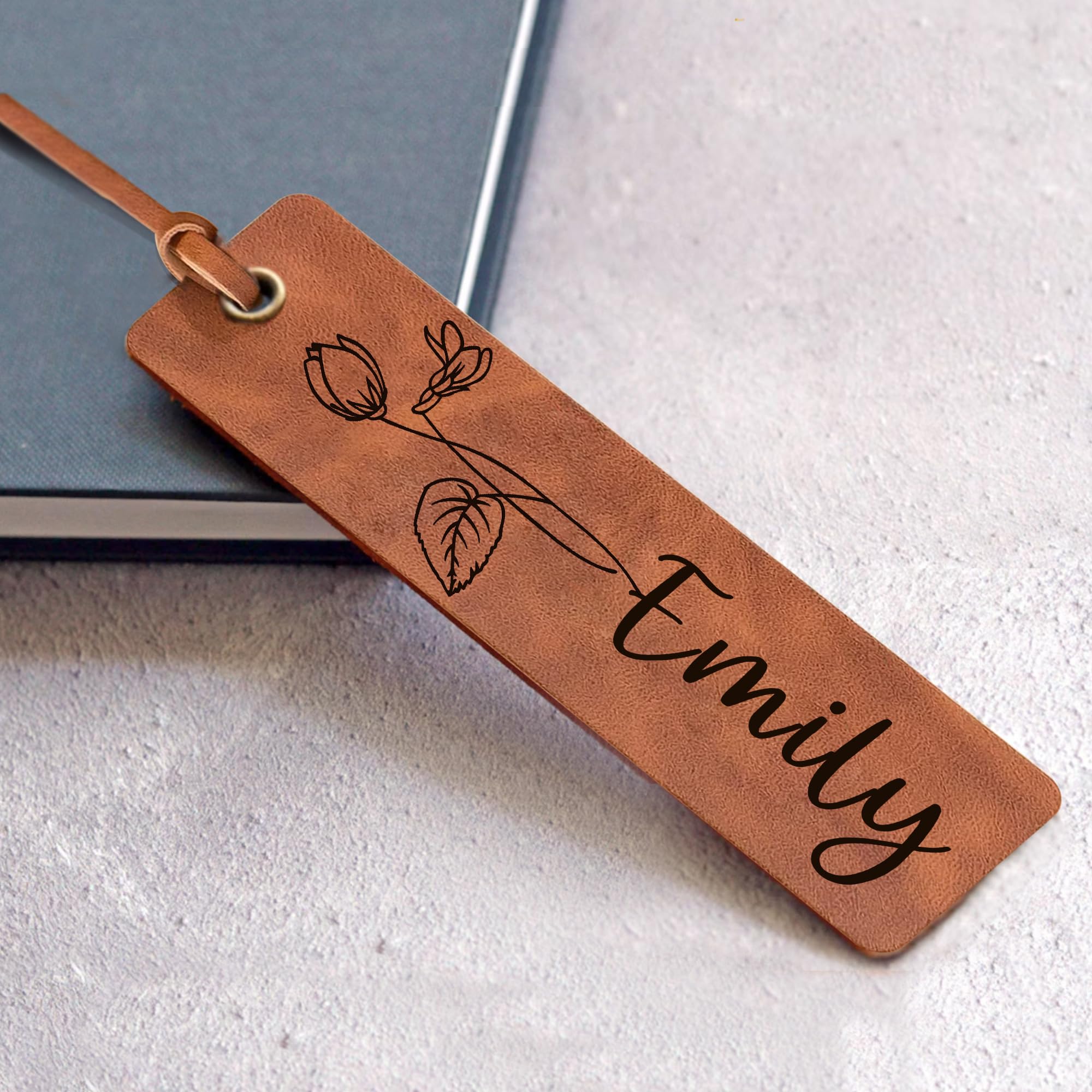 Personalized Bookmark, Book Marks for Reading, Women Men Kids Personalized Gifts for Book Lovers Teachers Appreciation Gifts on Birthday Graduation