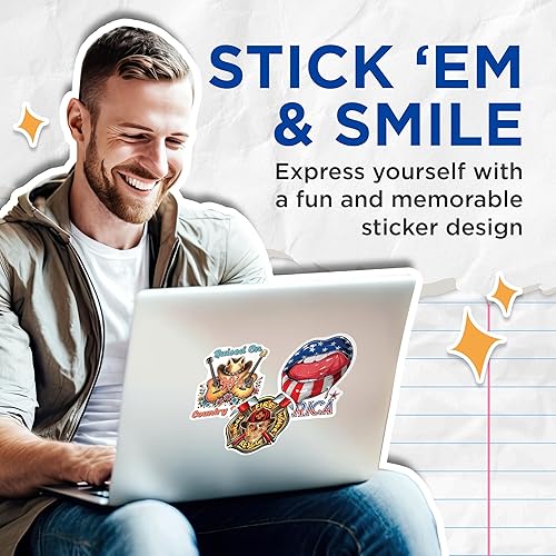 Miniatura 5 de BMCS3151 - Paquete de 2 calcomanías de música country de los años 90, calcomanías de música retro, calcomanías de guitarra country, calcomanías de