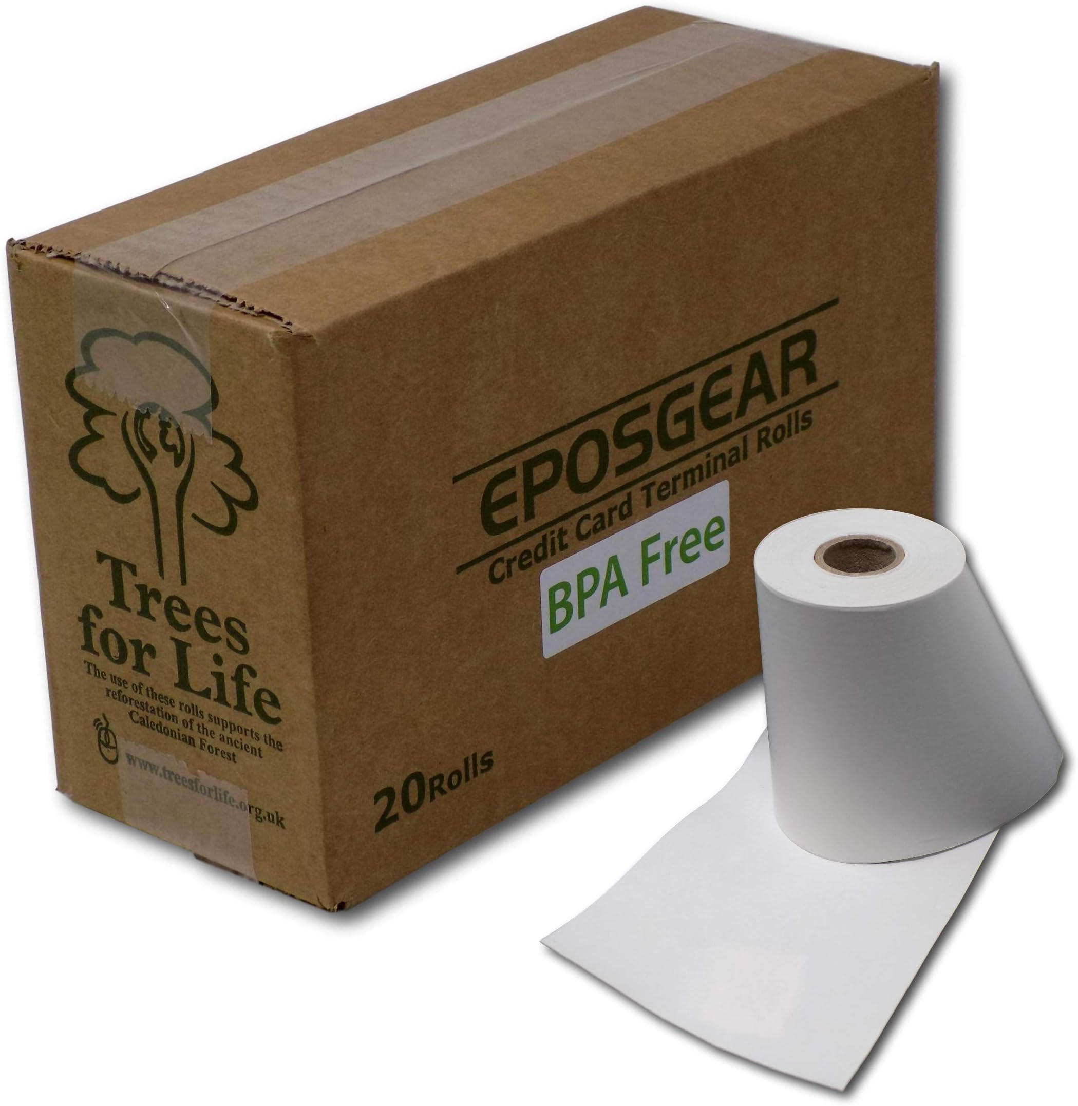 EPOSGEAR Till Rolls/Chip and Pin Rolls for Ingenico EFT930 57x40