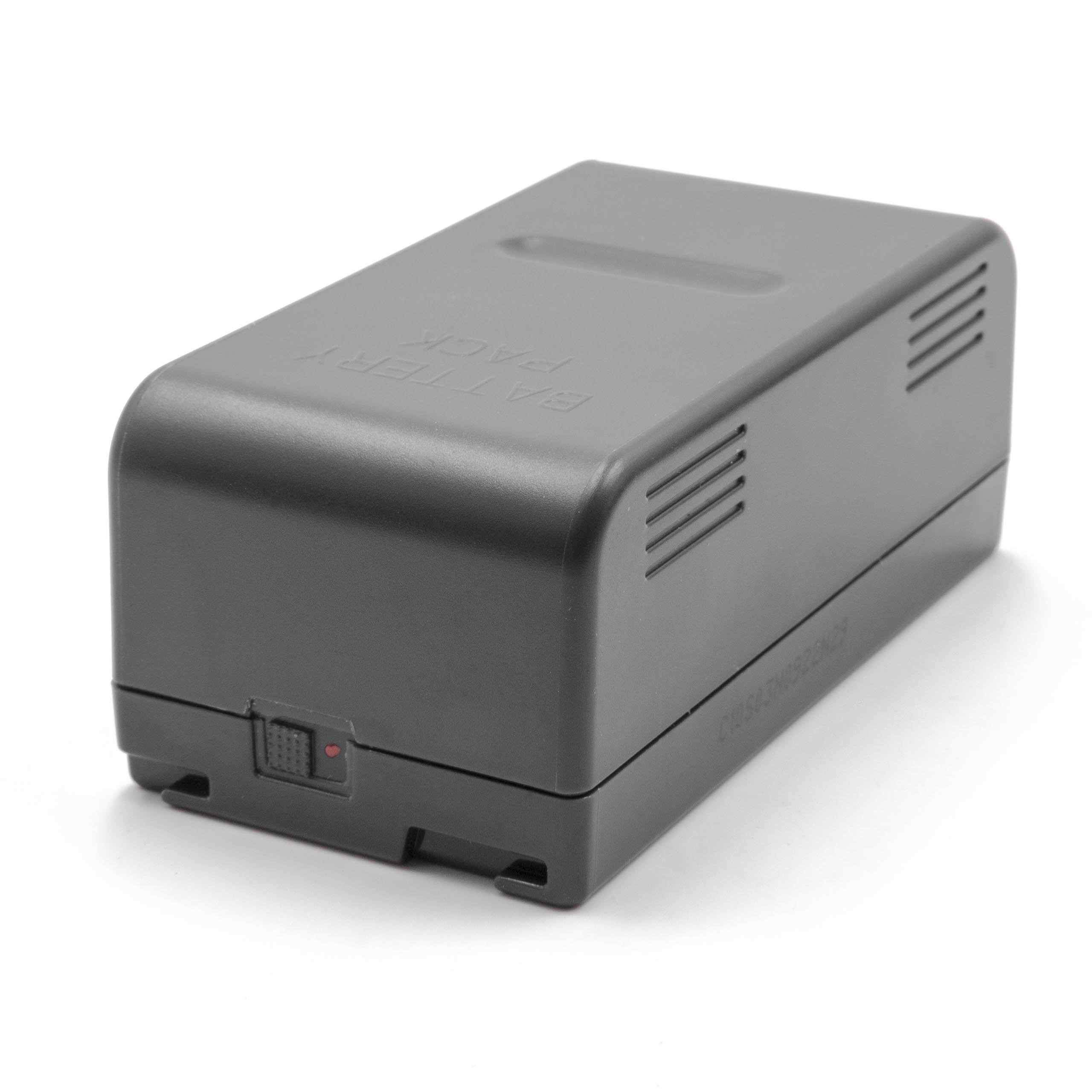 vhbw Batería NiMH 4200 mAh (6 V) para cámaras reemplaza JVC BN-V12, BN-V12U, BN-V14U, BN-V15, BN-V18U, BN-V20, BN-V20U, ...