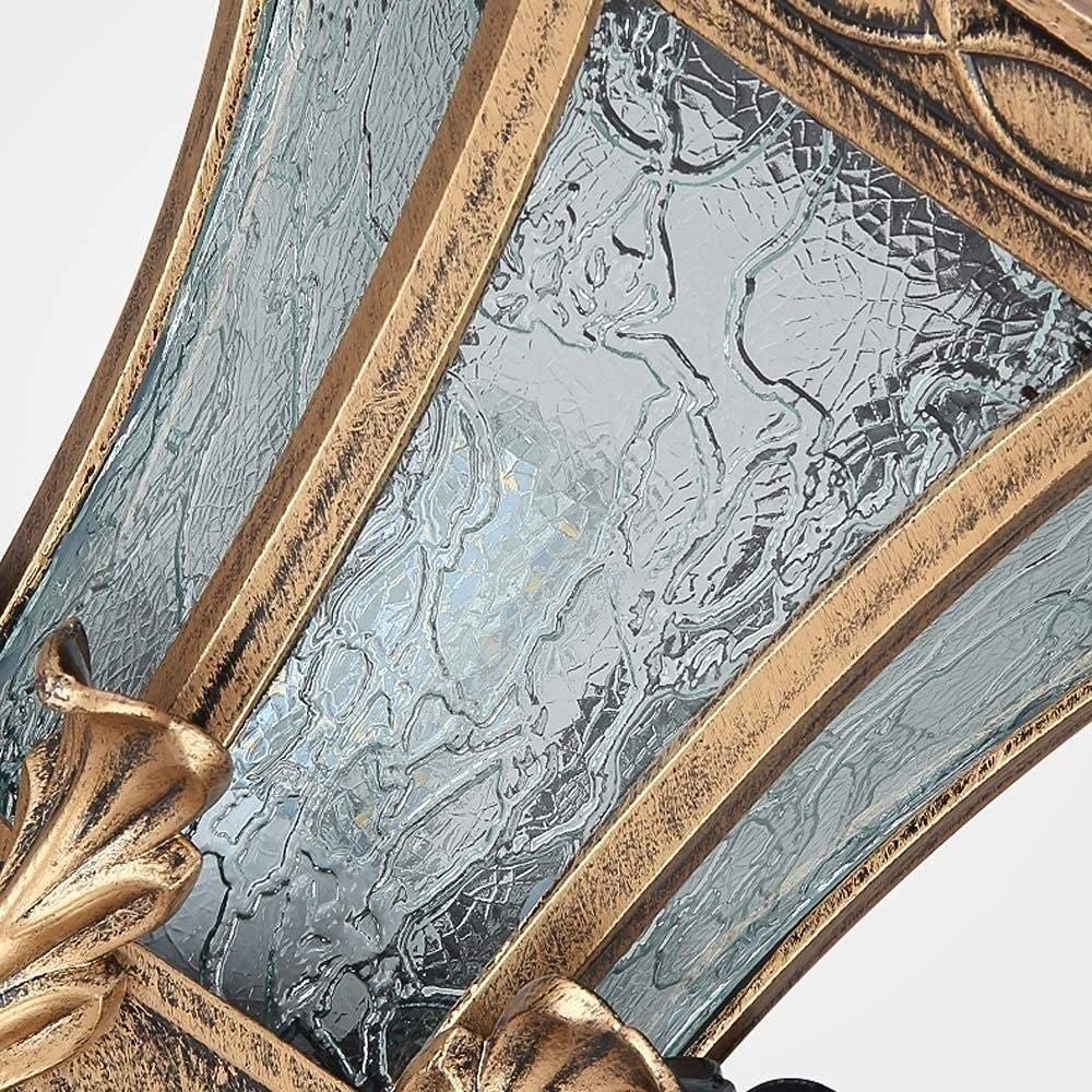 Lampa zewnętrzna słupek świetlny, zewnętrzne światła ogrodowe 80 cm oświetlenie trawnika zewnętrzna lampa słupkowa wodoodporna IP55 aluminium patio słupek kolumna lampa uliczna, czarna