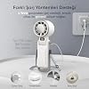 Minesk Airflow Pro Taşınabilir Mini Vantilatör - Buz Etkisi - Katlanabilir Tasarım ve Boyun Askılı - En Yüksek Hızda Bile 200 Dakika Kullanım Süresi [Enerji Sınıfı A+++]