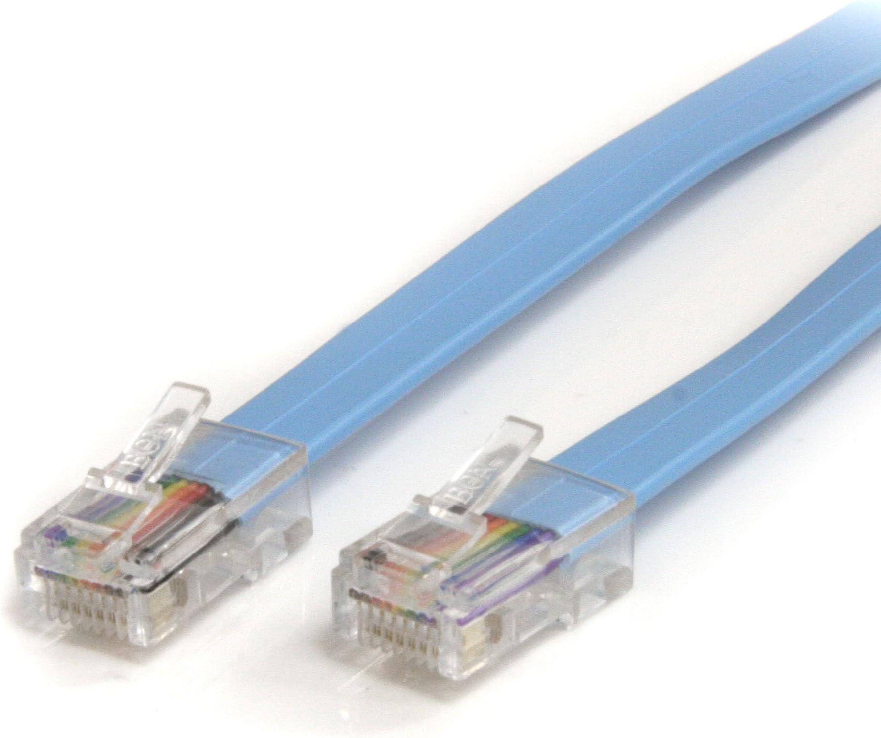 Amazon.com: StarTech.com Cisco Console Rollover Cable - RJ45 Ethernet ...