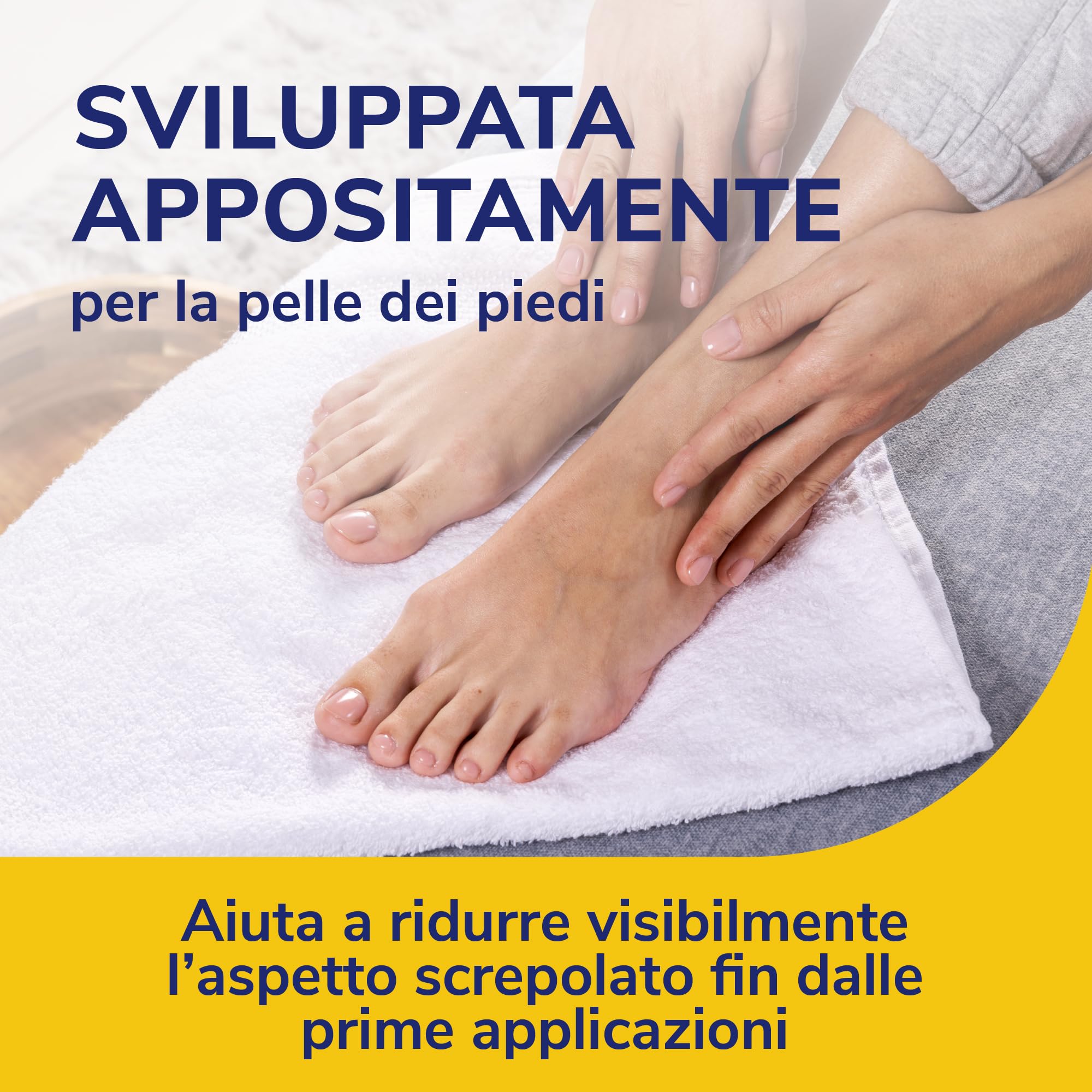 Dr. Scholl's Crema Rigenerante Pelle Secca, Crema Piedi ad Assorbimento Rapido, Azione Esfoliante e Idratante per Pelle Liscia e Rivitalizzata, 60ml