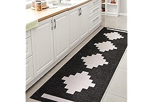 JONATHAN Y Tribal Geometric Machine Washable Tribal Medallion Rug