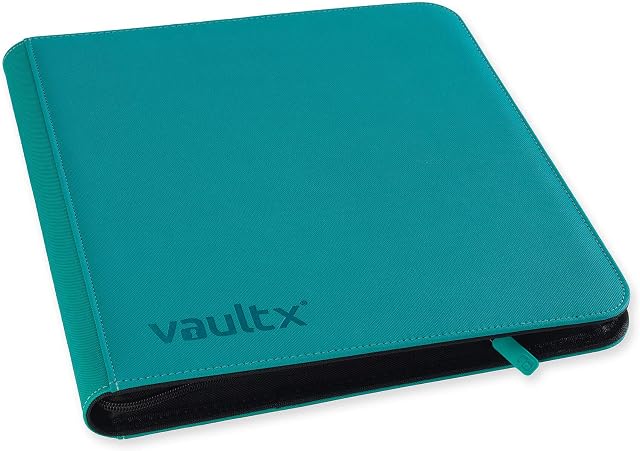 Vault X Premium Exo-Tec® Zip Binder - 12 Pocket Trading Card Album Folder - 480 Side Loading Pocket Binder for TCG