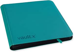 Vault X: 12-Pocket Zip Binder XL - Exo-Tec® Teal