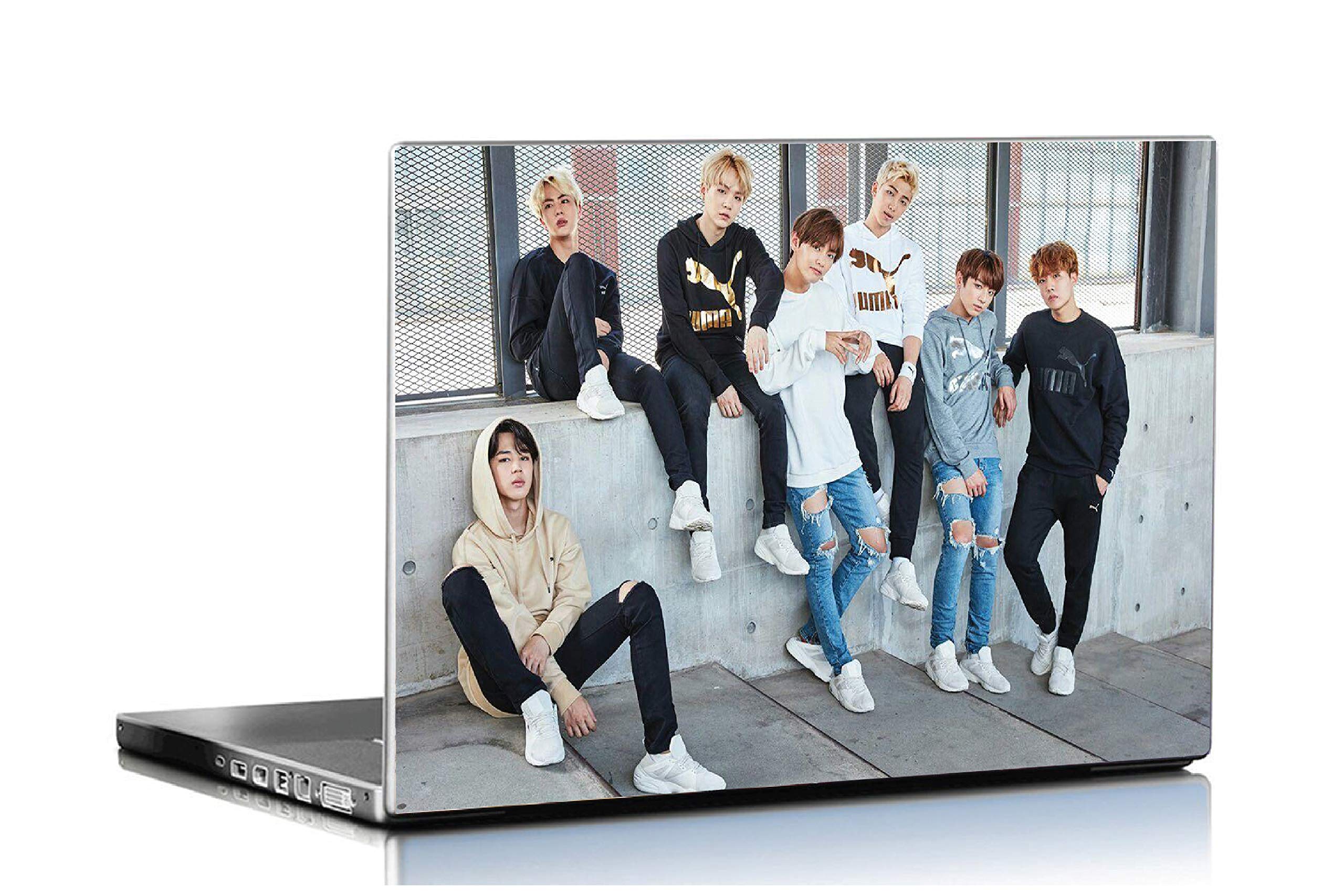 ISEE 360® Vinyl Printed Boy Band Musical Army Laminated Laptop Skin Cover (LP56, 15.5 Inches, Multicolour) (B08MQFKD81) Amazon Price History, Amazon Price Tracker