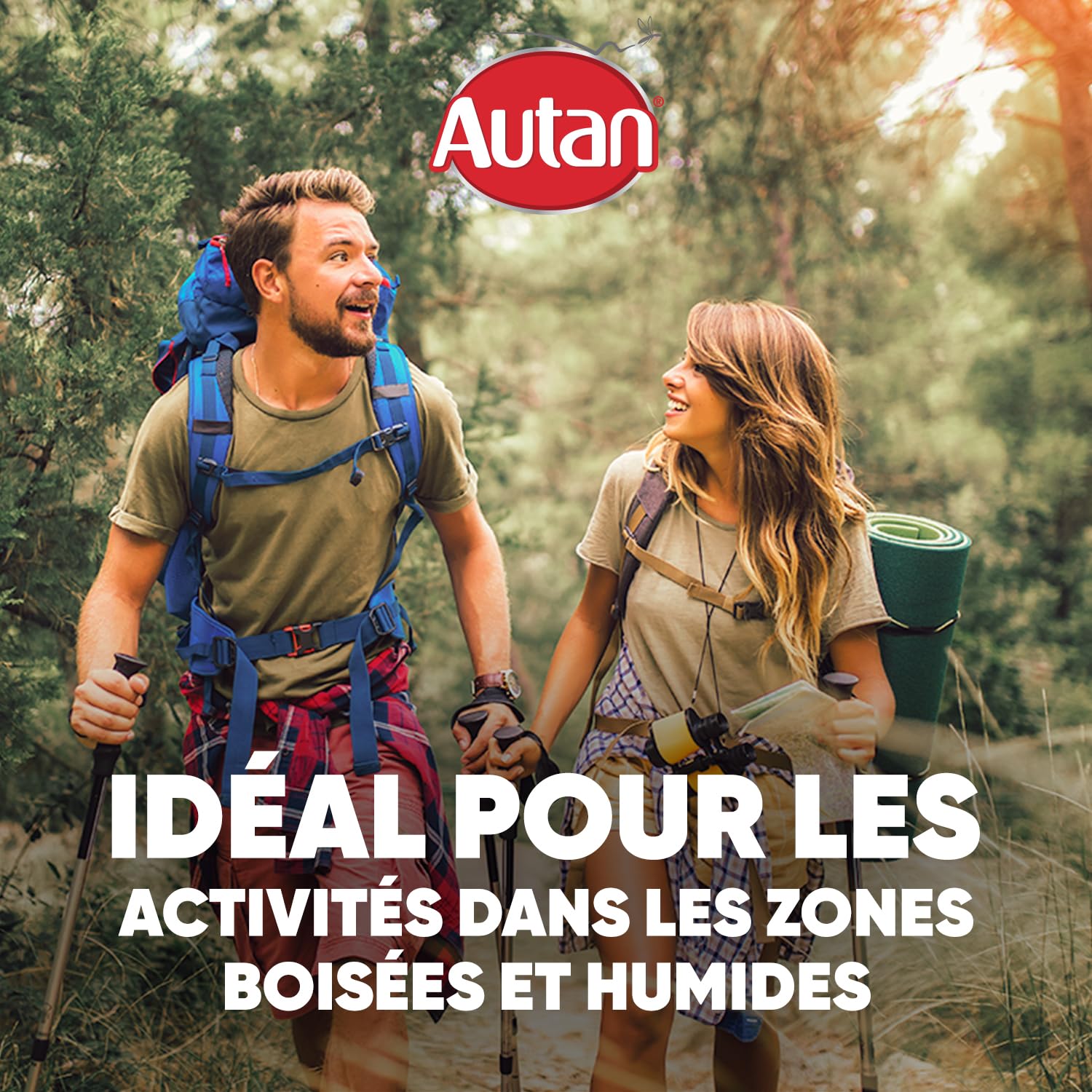 Autan Anti-Tiques Spray Corps - Jusqu'à 12H de Protection Immediate - Testé Dermatologiquement - 1 Spray, 100ml